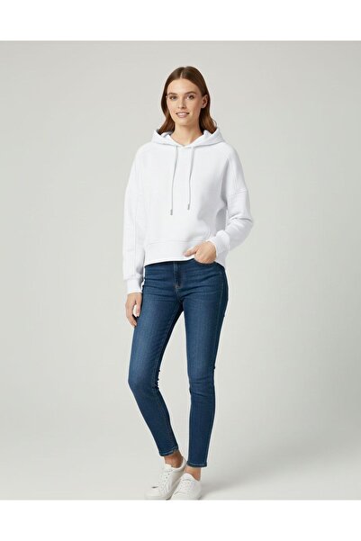 Ceyda Nur Örkcü سترة نسائية سميكة برباط بغطاء رأس