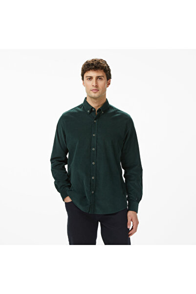 Nautica Erkek Yeşil Classic Fit Gömlek