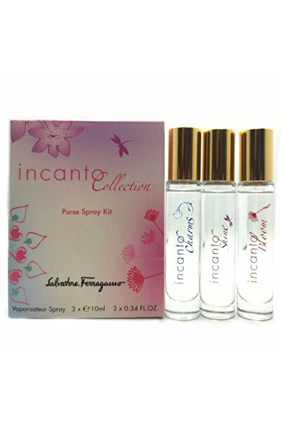 Salvatore Ferragamo Incanto For Women Mini Set Eau De Toilette 3 X 10ml (Charms + Shine + Bloom)