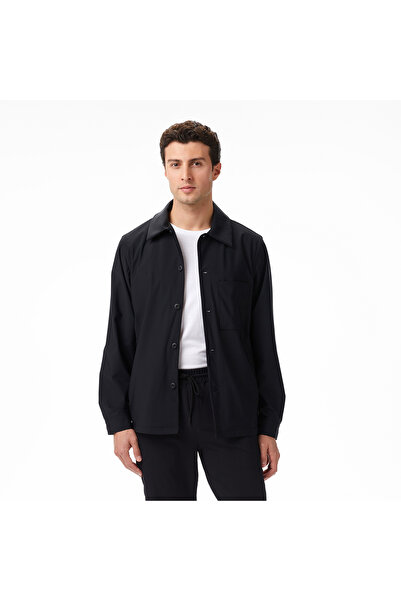 Nautica Erkek Siyah Regular Fit Gömlek
