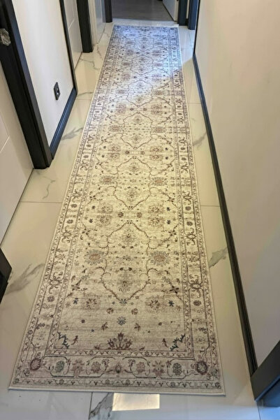 VOPTEKS Renkli Halı Yolluk Makinede Yıkanabilir Halı Kaymaz Taban Halı