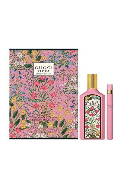 Gucci Flora Gorgeous Gardenia For Women Set Eau De Parfum 100ml + Eau De Parfum 10ml
