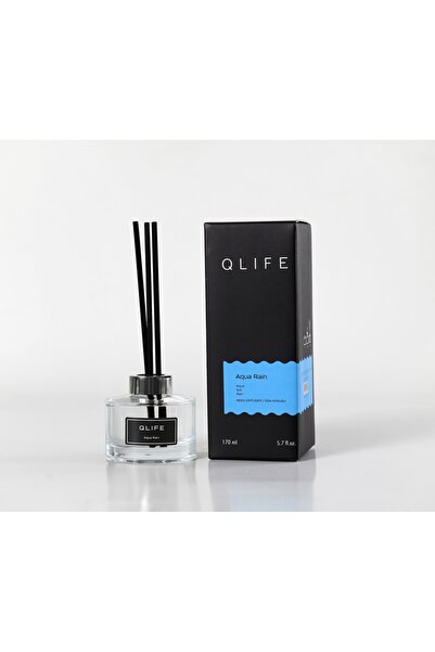 Qlife Oda Kokusu Çubuklu fresh Kokulu 170 ML Avantaj boy Aqua-Soil-Rain