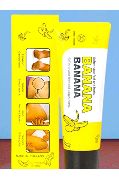 VENUT WHITE كريم الموز التايلاندي لتنعيم القدمين والكعبين لعلاج تشقق وخشونة ا...