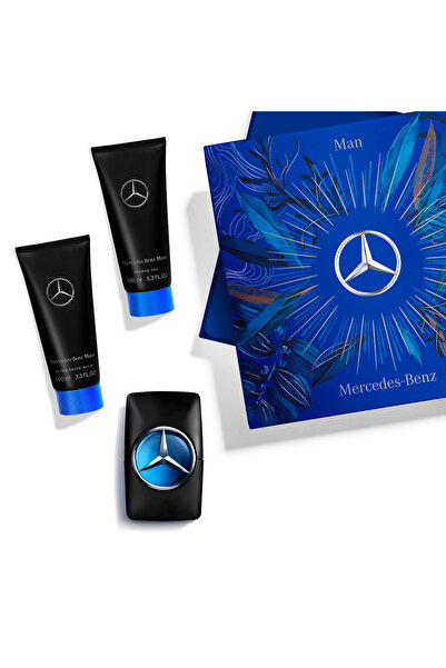 Mercedes Benz Man For Men Set Eau De Toilette 100ml + Asb 100ml + Sg 100ml