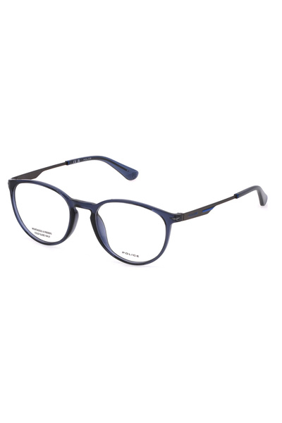 Police VPLL63 U28Y 52 Black Eyeglass Frames