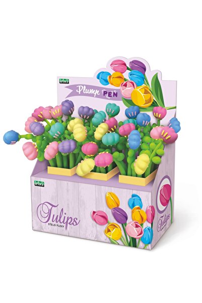 Lebez Tulip flexible pen, 2.7x2 cm (36 pcs/display), children age 6 years+, 8...