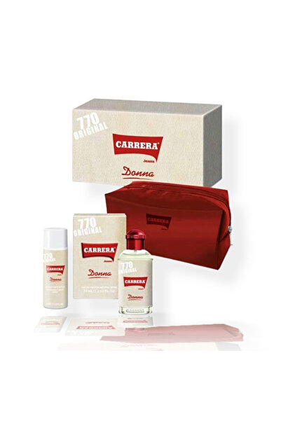 Carrera Jeans 770 Original Donna For Women Set Eau De Parfum 125ml + Deodoran...