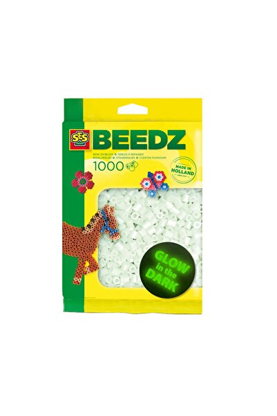 SES Creative SES Glow in the Dark Beads 1000 Pieces