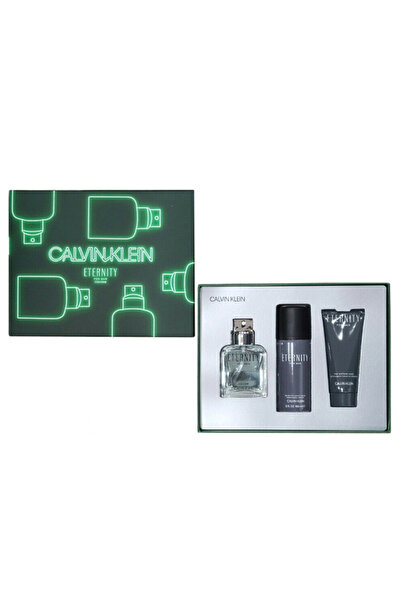 Calvin Klein Eternity Cologne For Men Set Eau De Toilette 100ml + Sg 100 ml + Deodorant 150ml
