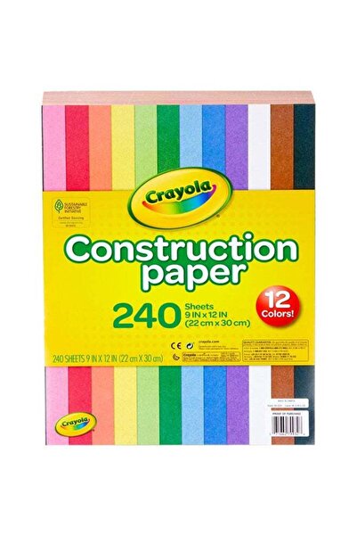 Crayola Construction Paper, 240 Count