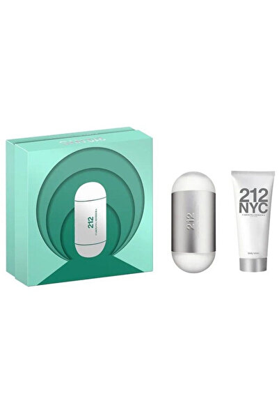 Carolina Herrera 212 For Women Set Eau De Toilette 100ml + Bl 100ml