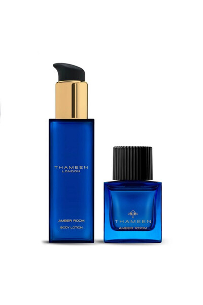 Thameen مجموعة تريجر كوليكشن أمبر روم للجنسين، عطر أو دو بارفان 50 مل + زجاجة...