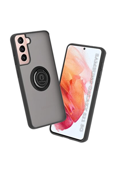 SKYDDAR INNOVATION Carcasă pentru Samsung Galaxy S21 5G, Glinth cu inel magne...