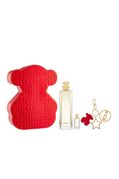 Tous For Women Set Eau De Parfum 90ml + Eau De Parfum 4.5ml + Key Ring