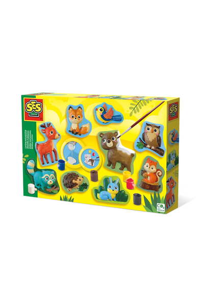 SES Creative Set ghips pentru confectionarea animalelor, SES Creative, Varsta 5+