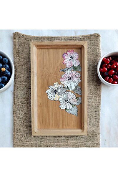 pinaart Special Design Bamboo Plate 25 X 15 X 2.5 cm