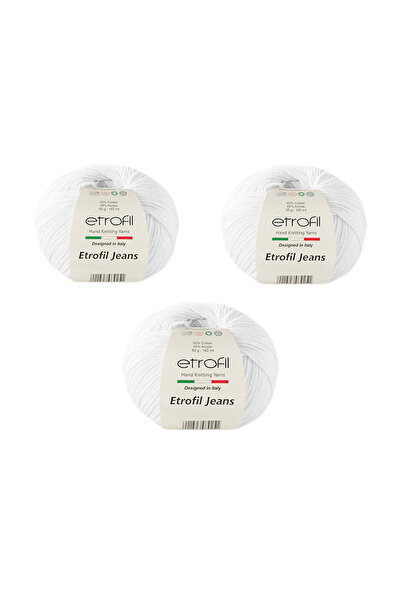Etrofil خيط جينز أميجورومي للحياكة اليدوية 50 جرام. 3 قطع 002
