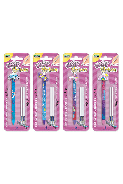 Lebez Snap erasable pen set with 2 refills, Upsy Urban (blister), children ag...
