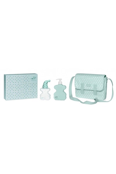 Tous Baby For Unisex Set Eau De Cologne 100ml + Body Milk 250ml + Vanity Case