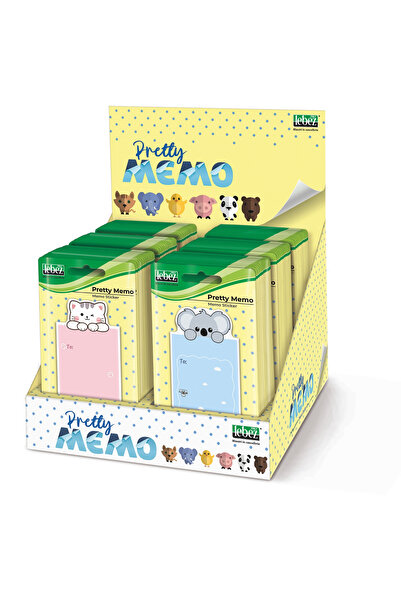 Lebez Bloc notes adeziv, Pretty Memo, 6 modele (96 blistere/display), copii v...