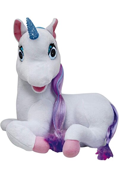 Dimian لعبة لونا يونيكورن المحشوة لسرد القصص