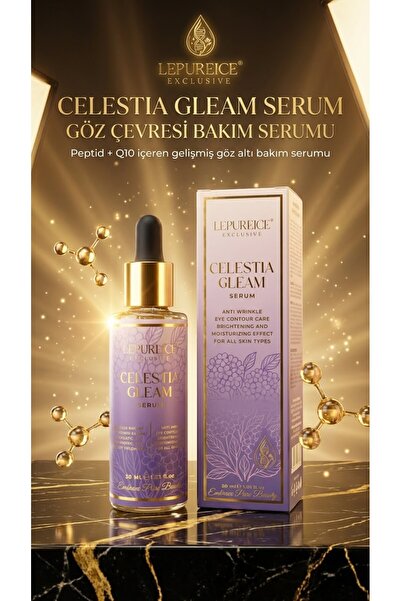 LEPUREICE Exclusive Celestia Gleam Göz Çevresi Serumu – Aydınlatıcı & Nemlend...