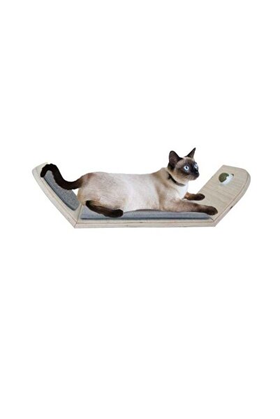 All For Paws سرير سكاي ووك للخدش مع كرة النعناع البري