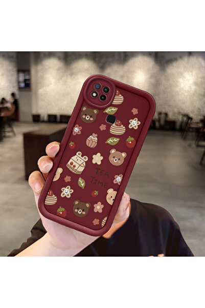 Hontinga حافظة هاتف من السيليكون الناعم المتوافق مع Xiaomi Redmi 10A بأنماط ل...