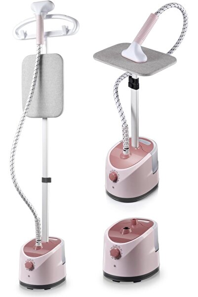 Yelajoy 2000W Vertical Garment Steamer,Height Adjustable Steamer Built-in Ironing Board,1.6L Water Tank