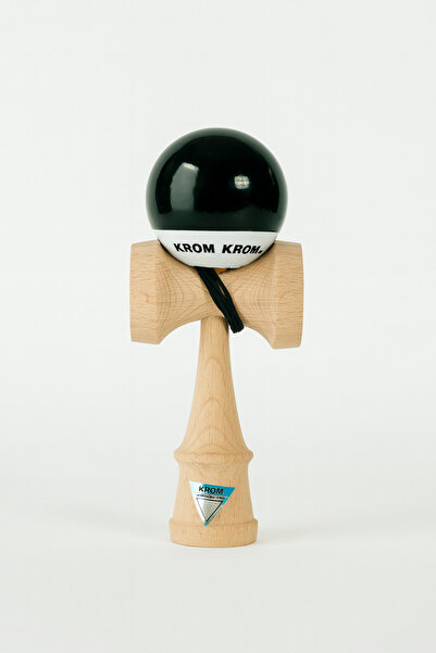 KROM KENDAMA with black ball + gift exchange thread