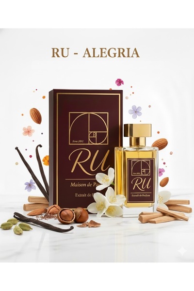 Ru Maison de Parfum ​RU Alegria Kadın Parfümü Kalıcı Extrait de Parfum Luxury...