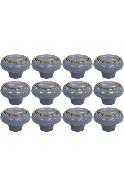 Raco مقابض أثاث حديثة، مقابض أدراج الخزائن، مقابض خزانة ذات فتحة واحدة (12 قط...