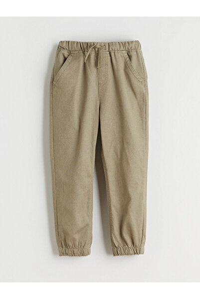 LC Waikiki Pantaloni pentru băieți LCW KidsHaki cu talie elastică