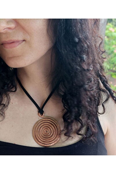 Karene Studio Solid copper pendant