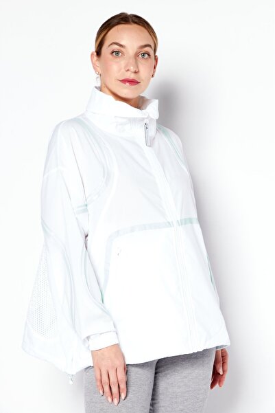 adidas by Stella McCartney Women Sport Fit Long Sleeve Training Sweatshirt, White