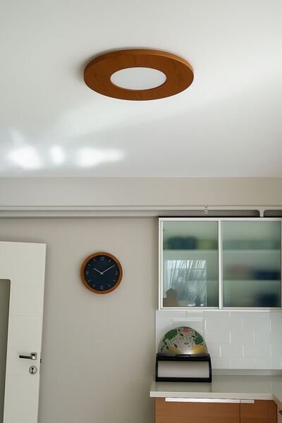 SAGASİS 42cm - Yuvarlak Led Tavan Aydınlatması, Yatak Odası, Koridor, Banyo L...