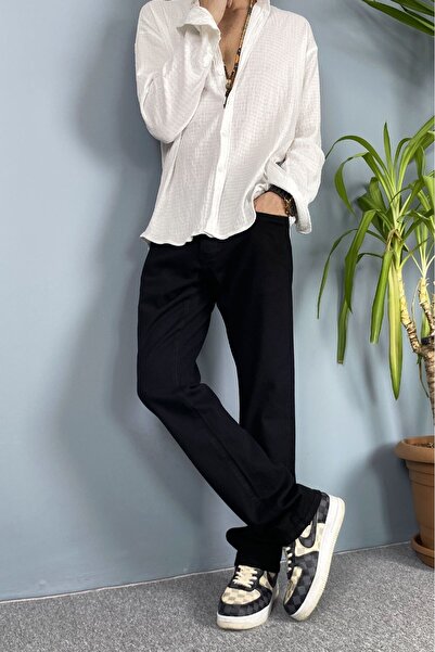 Alışveriş Sokağı Black Jean - Denim Pants Slim Fit