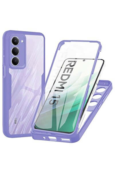 SKYDDAR INNOVATION Husă + Folie pentru Xiaomi Redmi 15 5G 4G, [Pachet 360°] C...