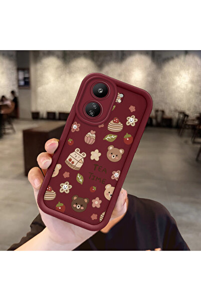 Hontinga حافظة هاتف من السيليكون الناعم متوافقة مع Xiaomi Poco C65 بأنماط لطي...