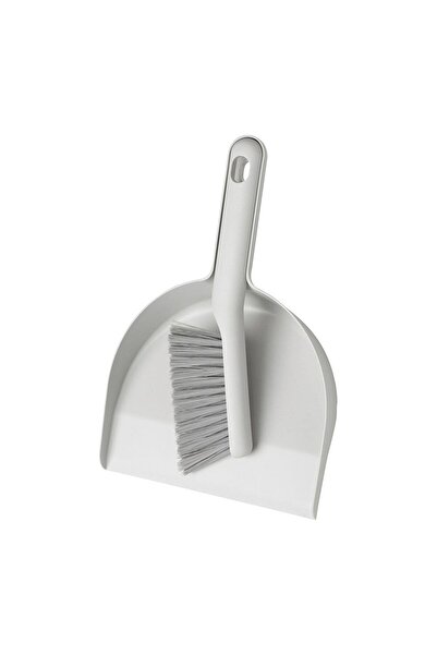 IKEA Pepprıg Dustpan-Broom Gray 26X18X8 cm