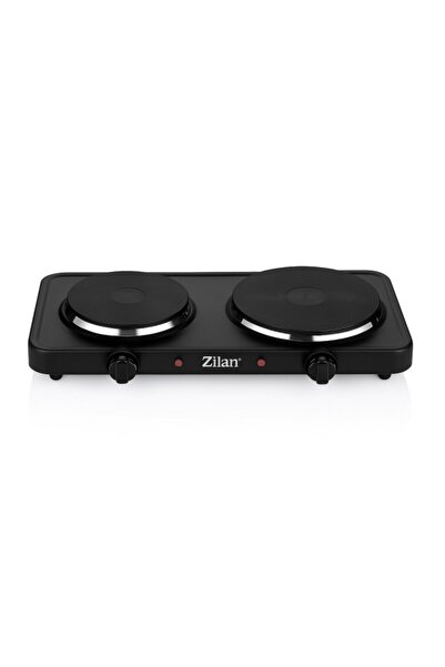 Zilan ZLN-2181 Double Electric Hotplate, 2500 W, Cast Iron Plates, Black