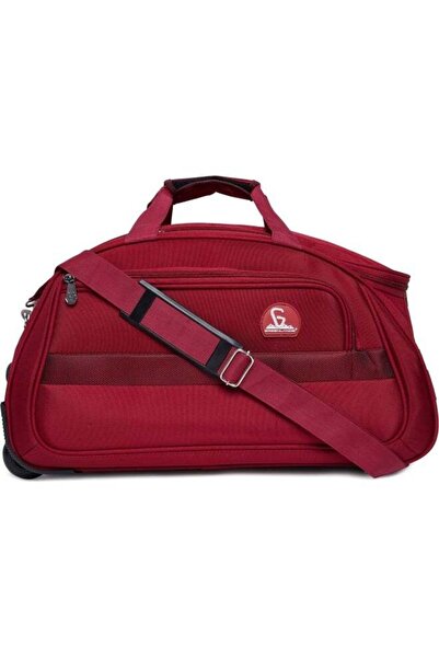 GREENLANDS GNL Dapper XL Premium Duffel - 75 L Red, Water-Resistant Canvas