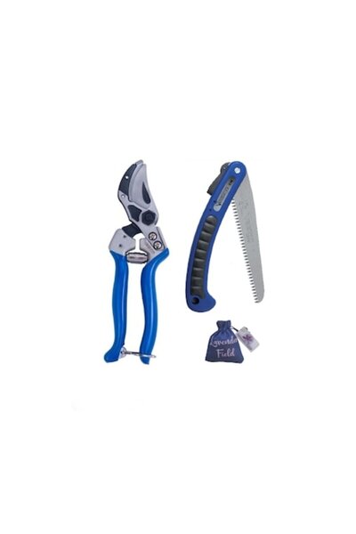 VESCO Foarfece de grădinărit A6 și ferăstrău pliabil C10 cu pliculeț de lavan...