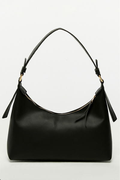 Yerli Kadın Siyah El Ve Omuz Çanta