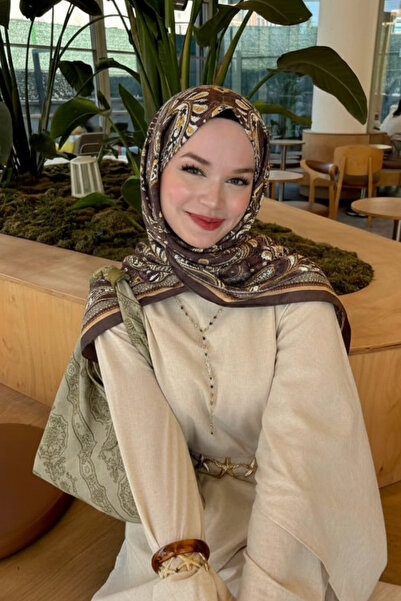 DeRosa ETNİK DESEN RETRO PAMUKLU ŞAL