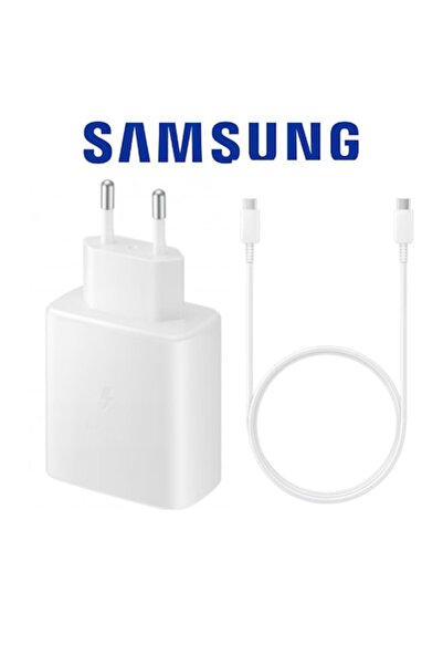 Samsung TA845EWE 45W USB-C PD Fast Charger with 1m USB-C Cable - White