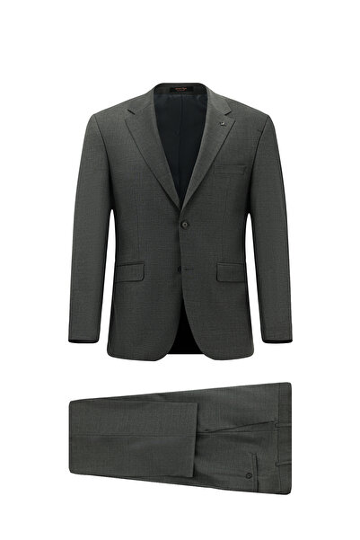 Abdullah Kiğılı Relaxed Fit Comfortable Cut Wool Classic Suit