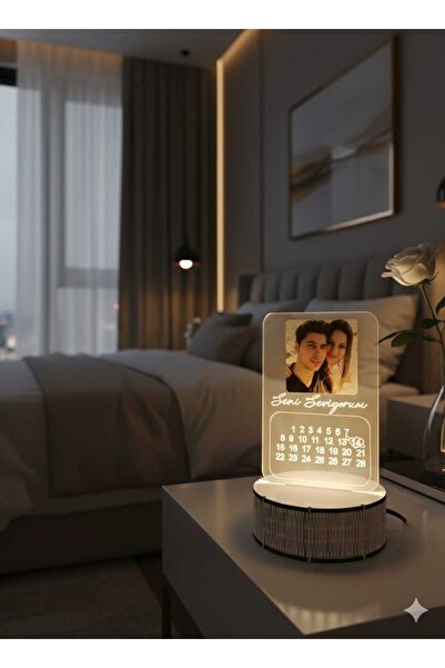 DH Fotoğraflı Gece Lambası, Seviğililer Günü Hediye
