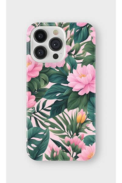 lelia حافظة هاتف شفافة متوافقة مع هاتف iPhone 13 Pro مطبوع |   المجموعة: فلور...